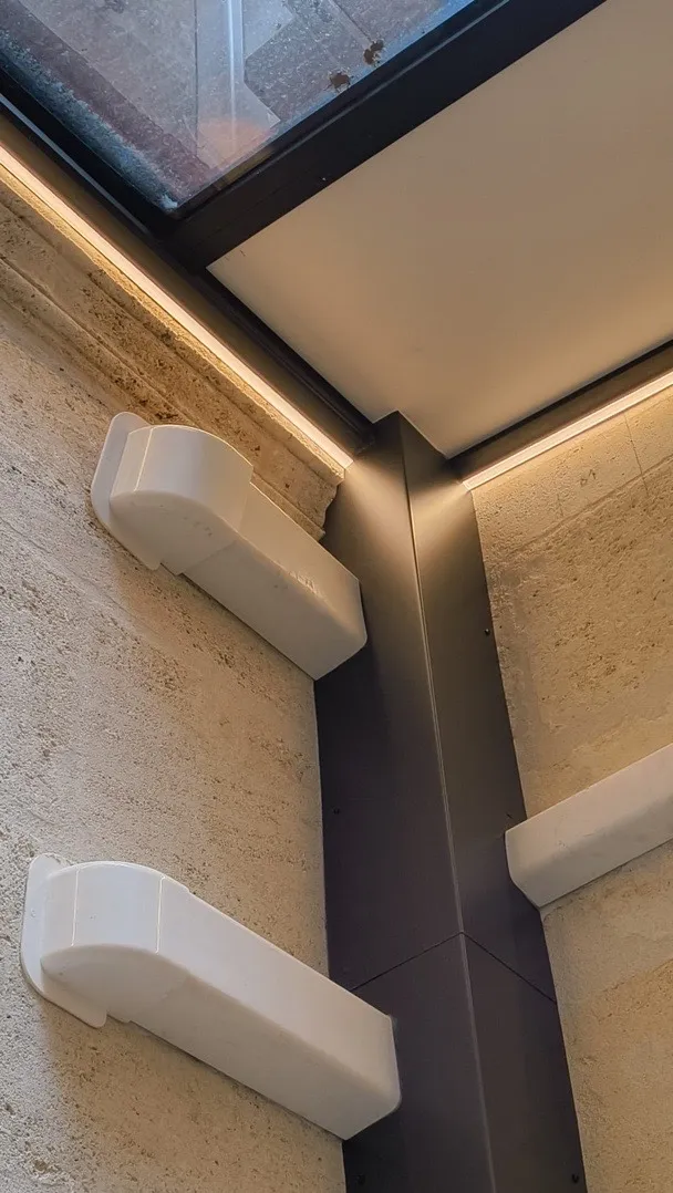 Pliage de finition en aluminium