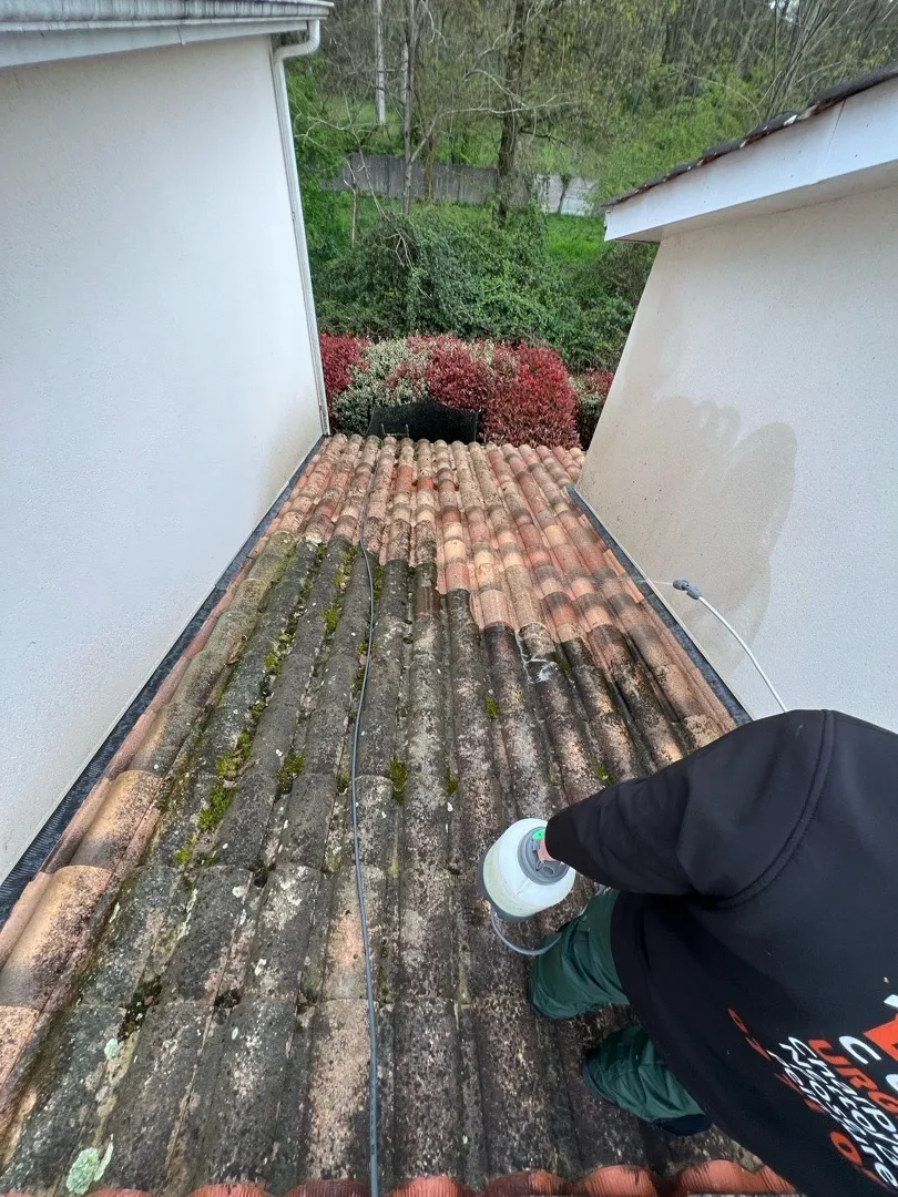 Nettoyage toiture