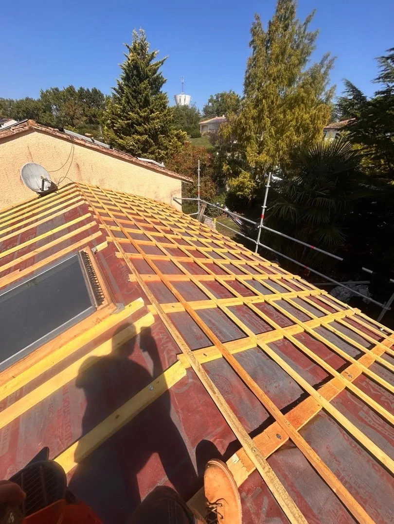 Rénovation de toiture avec isolation sarking