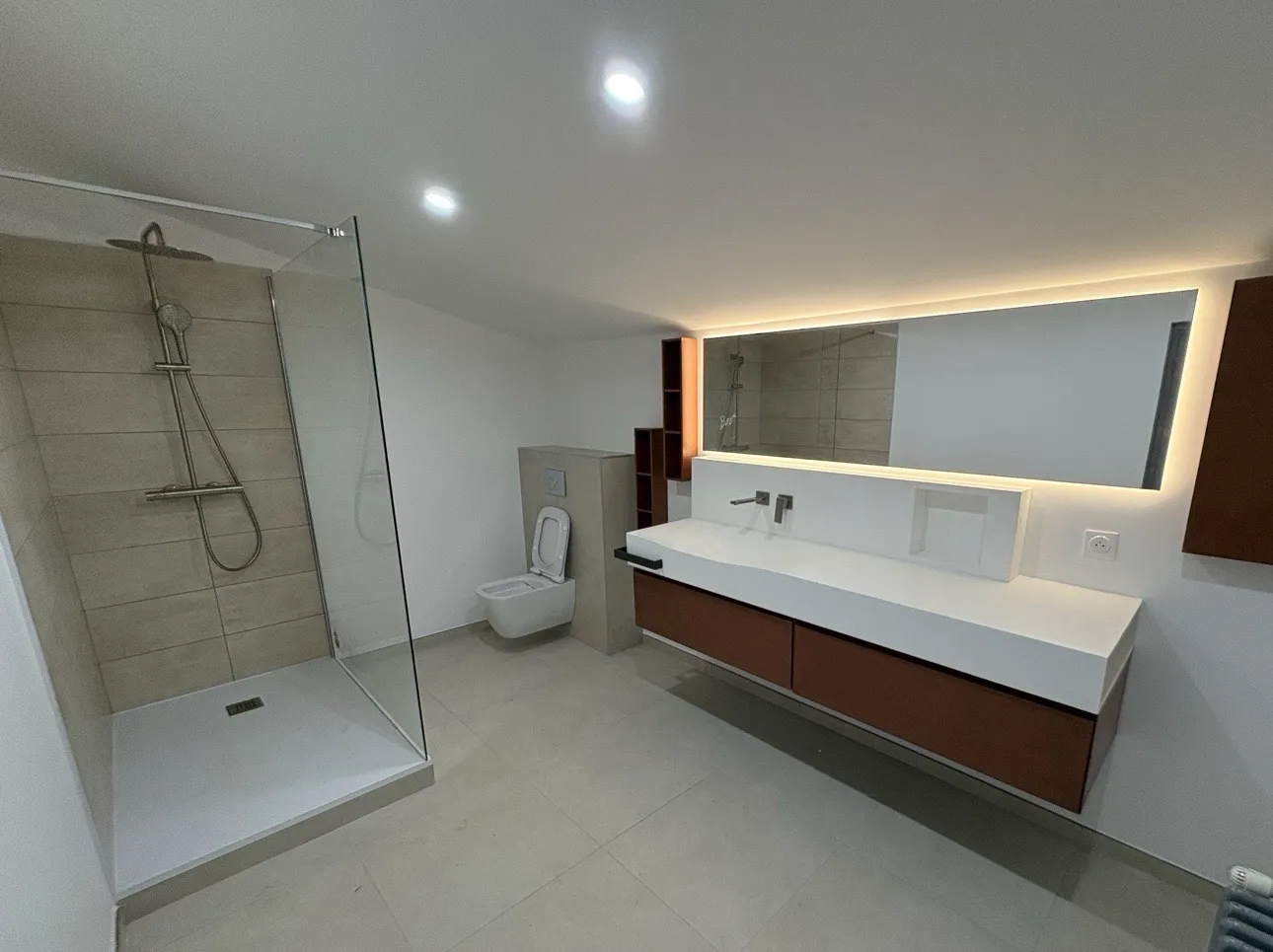 Rénovation complète de 3 salles de bain + remise aux normes chauffage – Gradignan