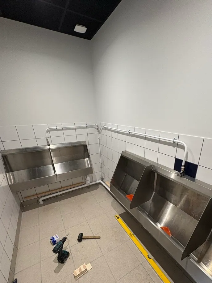 Rénovation plomberie complète – Restaurant Le Damier à Bègles