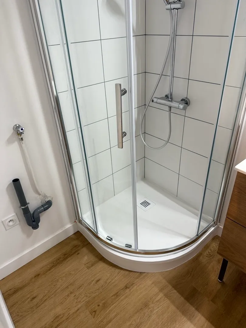 rénovation cabine de douche