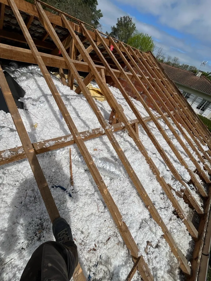 Réfection complète d’une toiture en tuiles