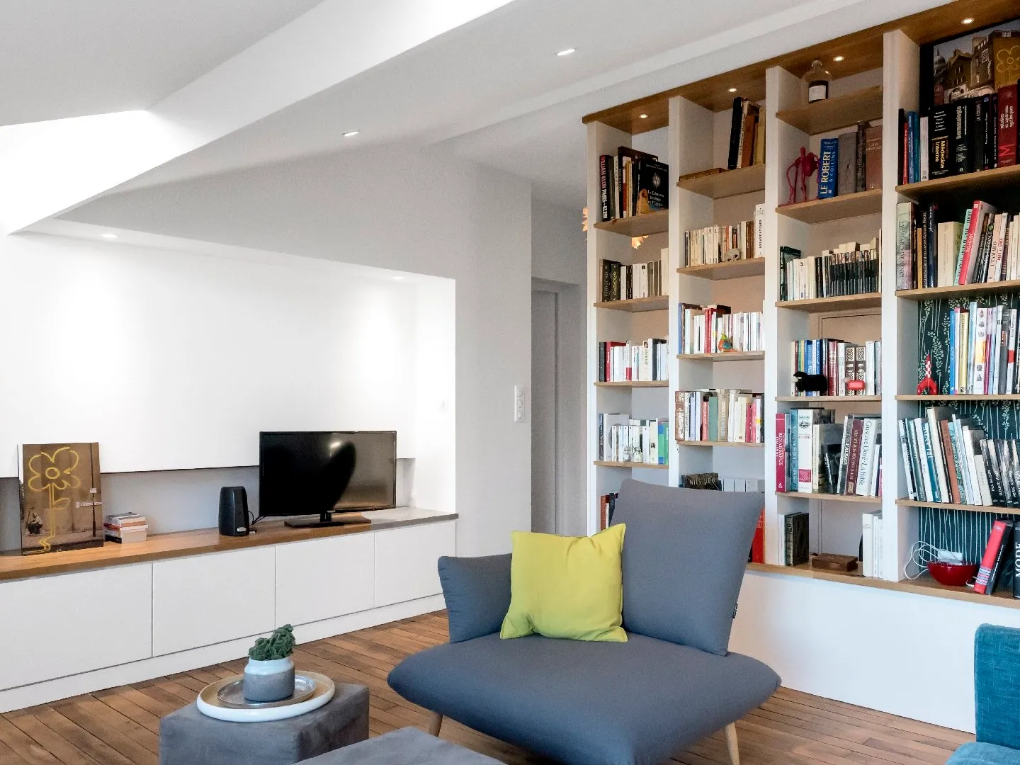 rénovation appartement sous les toits