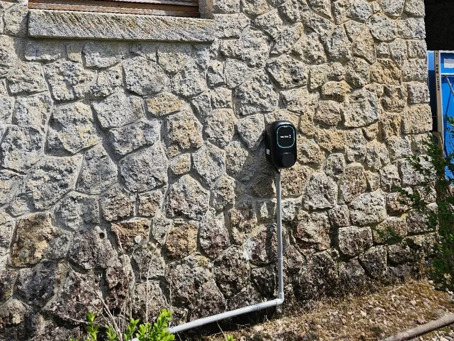 Installation d'une borne de recharge
