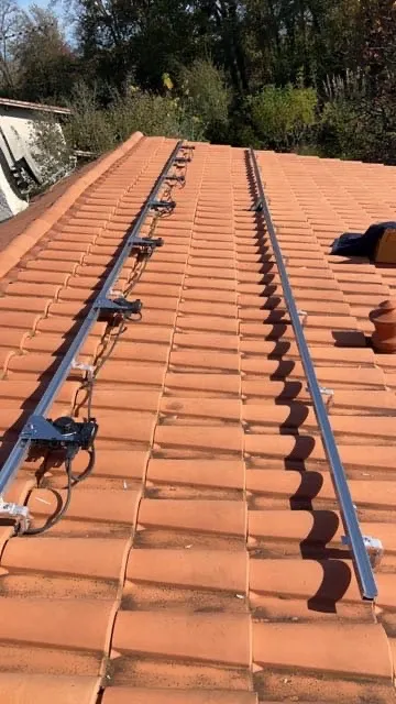 Pose de panneaux Solaire