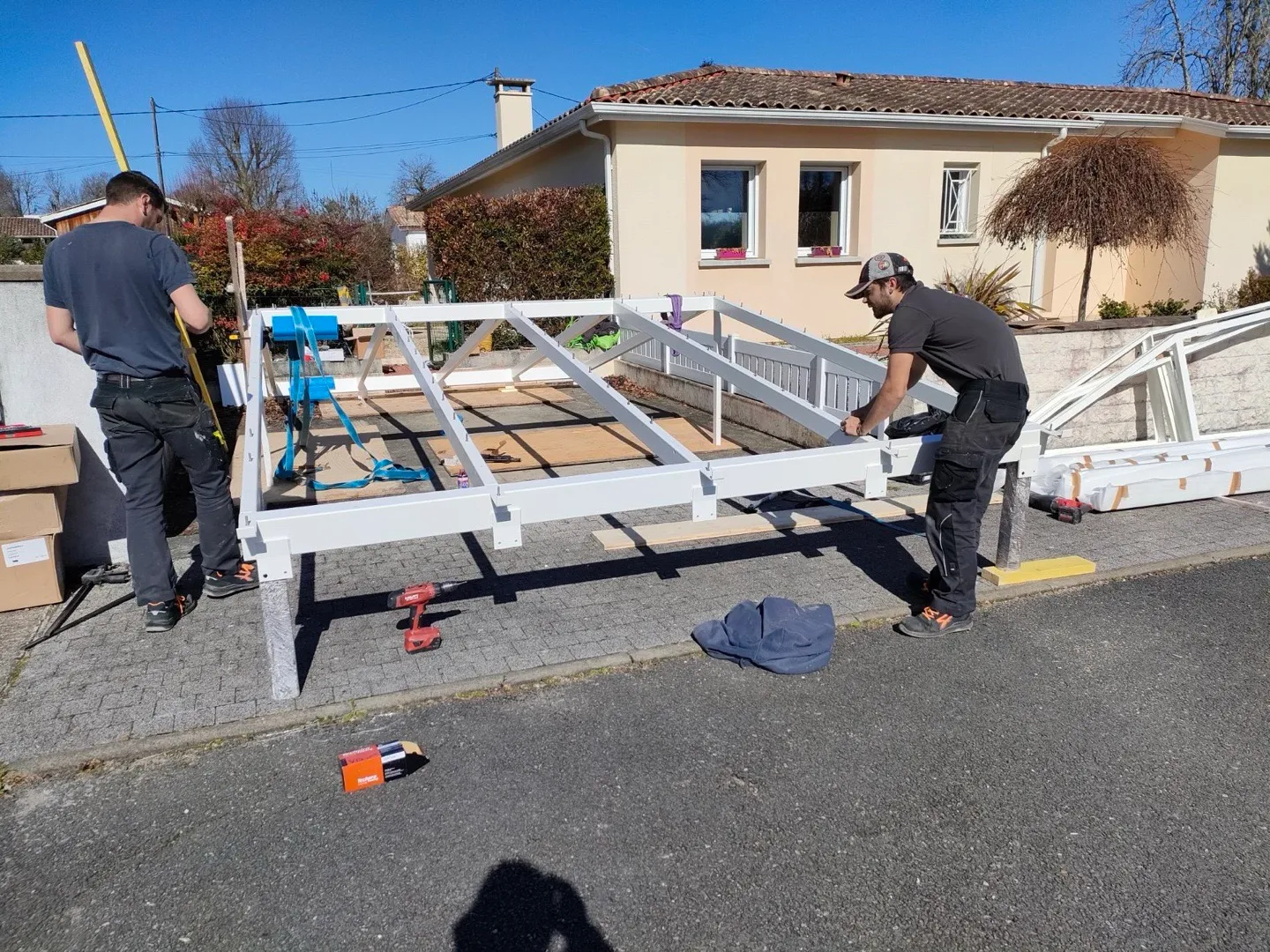Rénovation d’un patio