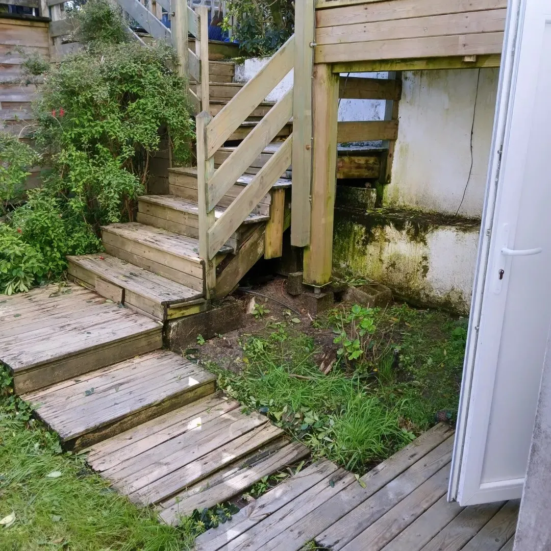 réfection d'un escalier