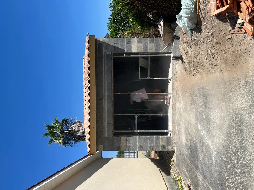 Construction garage de 30m2