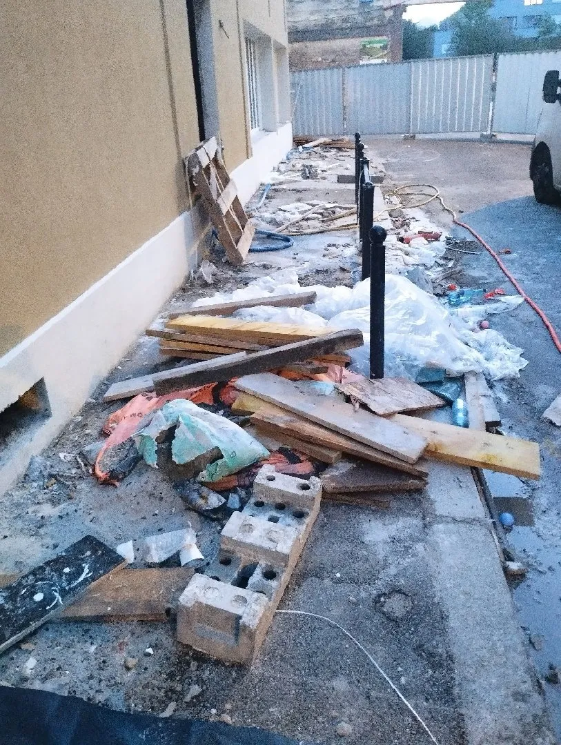 chantier déblaiements