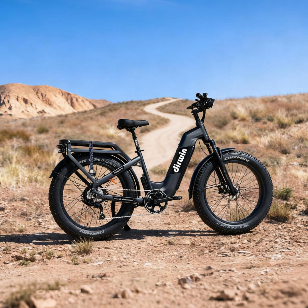 How do I brake safely on Caravan Cargo Bike?