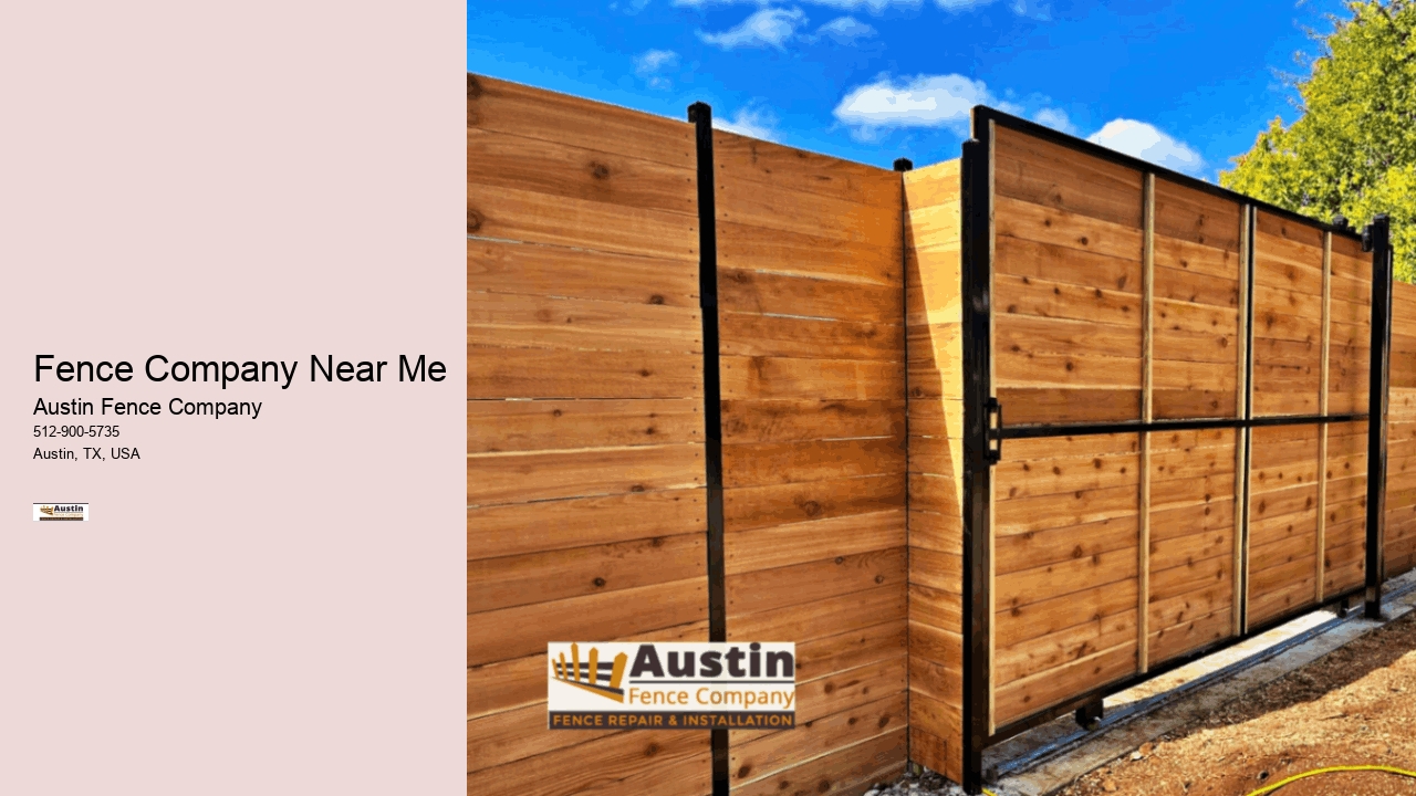 Fence Company Near Me