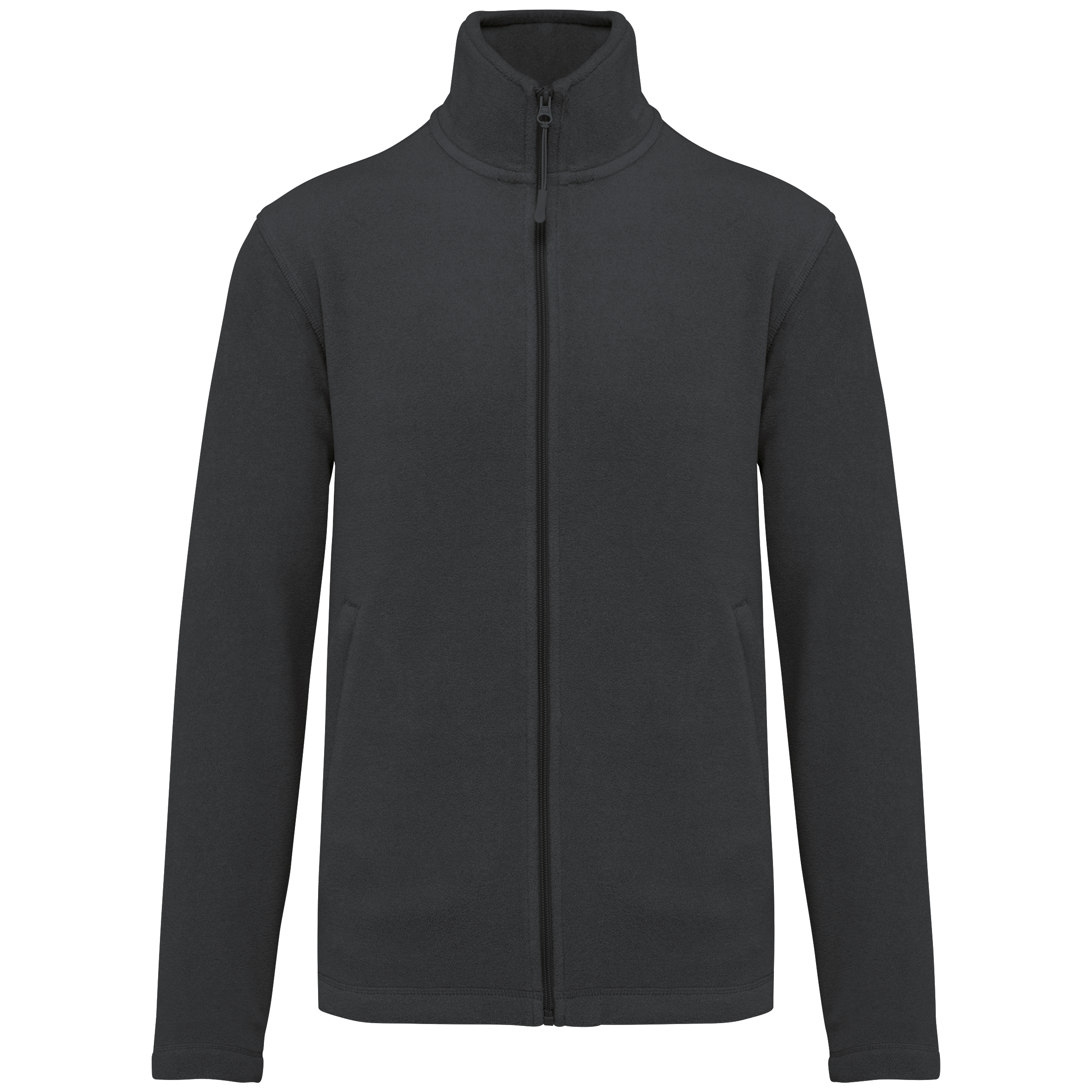 Men's microfleece zip jacket