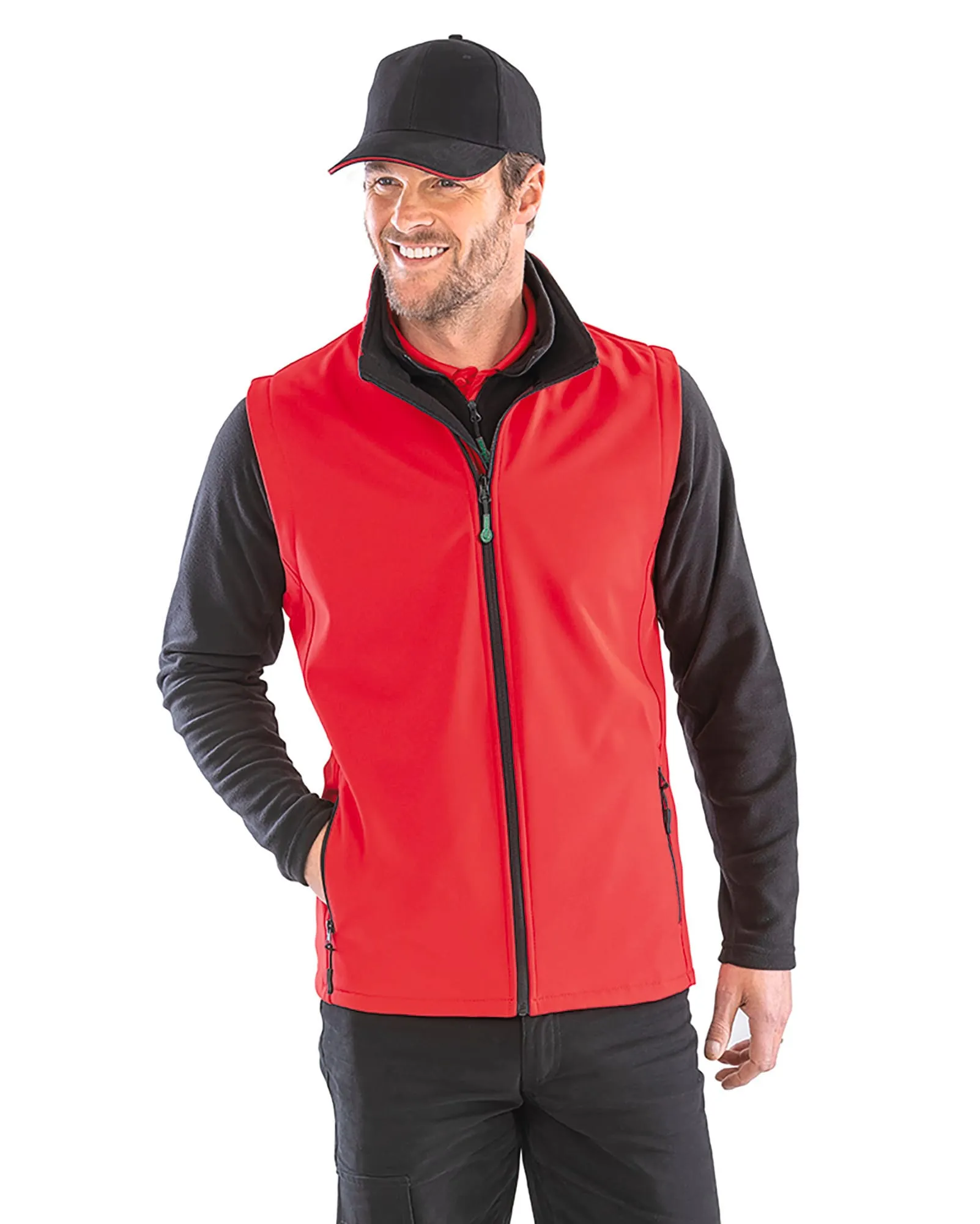 Bodywarmer Softshell Homme Printable