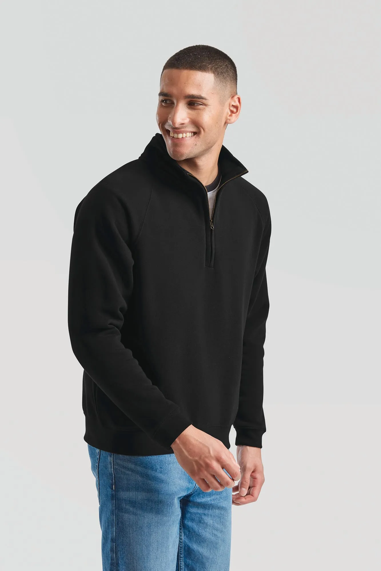 Zip Neck Sweatshirt (62-032-0)