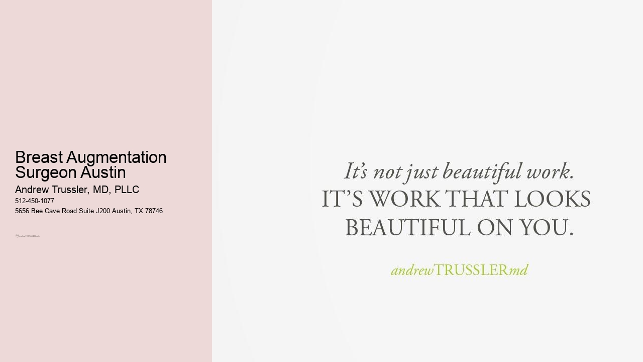 Breast Augmentation Surgeon Austin