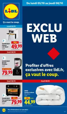 Couverture du catalogue Catalogue Lidl
