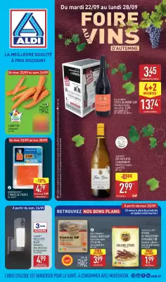 Couverture du catalogue Catalogue aldi semaine 39