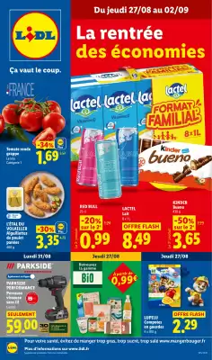 Couverture du catalogue Catalogue Lidl semaine 35