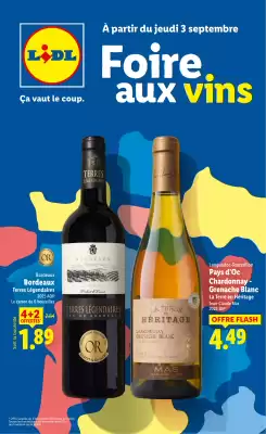 Couverture du catalogue Catalogue Lidl | foire aux vins