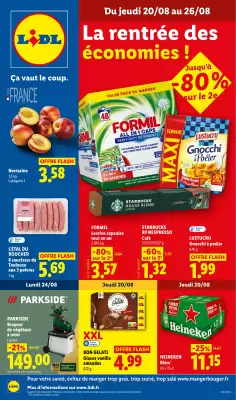 Couverture du catalogue Catalogue Lidl semaine 34