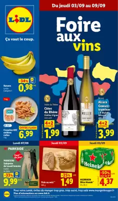 Couverture du catalogue Catalogue Lidl semaine 36
