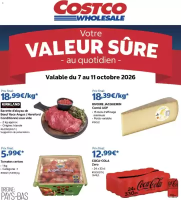 Couverture du catalogue Catalogue Costco