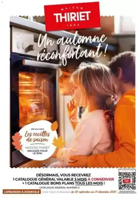 Couverture du catalogue Catalogue Thiriet