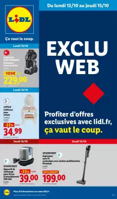 Couverture du catalogue Exclus Web