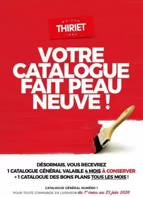 Couverture Catalogue Thiriet