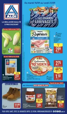 Couverture du catalogue Catalogue aldi semaine 38
