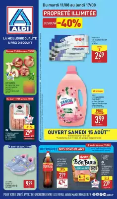Couverture du catalogue Catalogue aldi