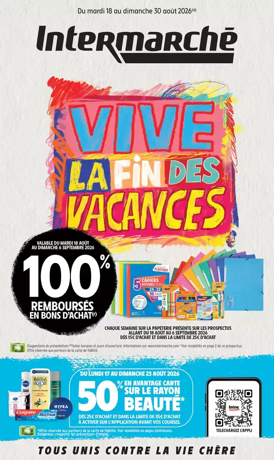 Couverture du catalogue Tf aout 4 + cahier region