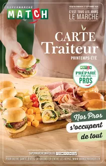Couverture Carte Traiteur