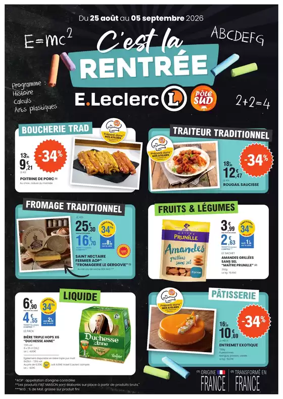 Couverture du catalogue Rentree hyper