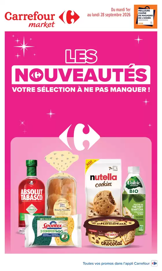Couverture du catalogue Les innovations de septembre