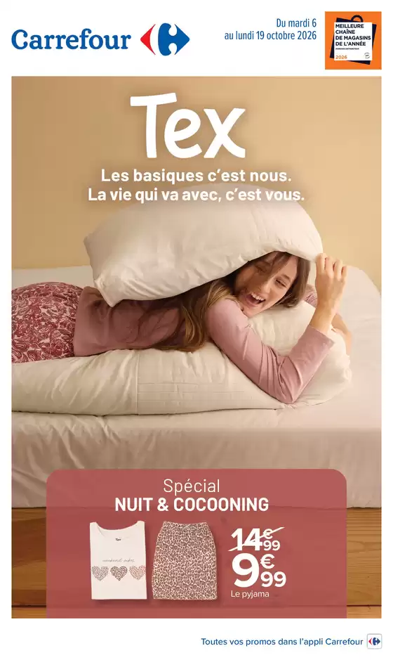 Couverture du catalogue Special nuit et cocooning
