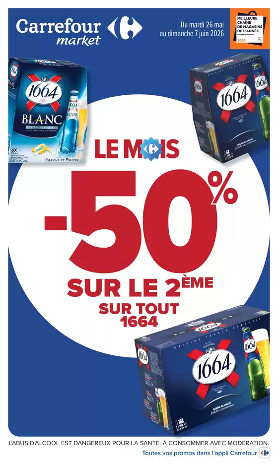 Couverture du catalogue Le mois -50 sur le 2ème