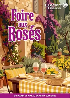 Couverture du catalogue Foire aux rosés