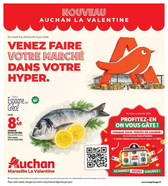 Couverture du catalogue Venez faire votre marché dans votre hyper