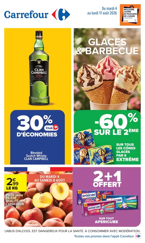 Couverture du catalogue Glaces barbecue