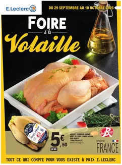 Couverture du catalogue Foire a la volaille 2
