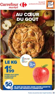 Couverture du catalogue Au coeur du gout
