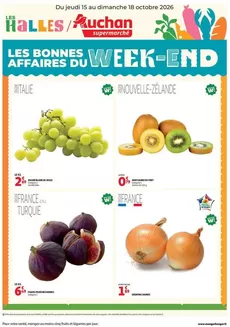 Couverture du catalogue Les bonnes affaireses du week-end