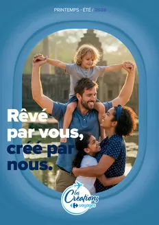 Couverture Séjours circuits-les créations Carrefour voyages