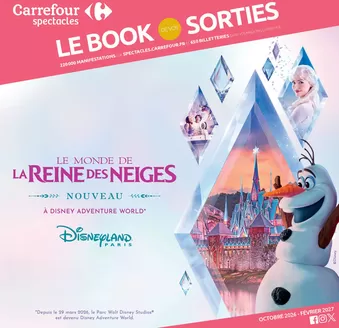 Couverture du catalogue Le book des sorties automne