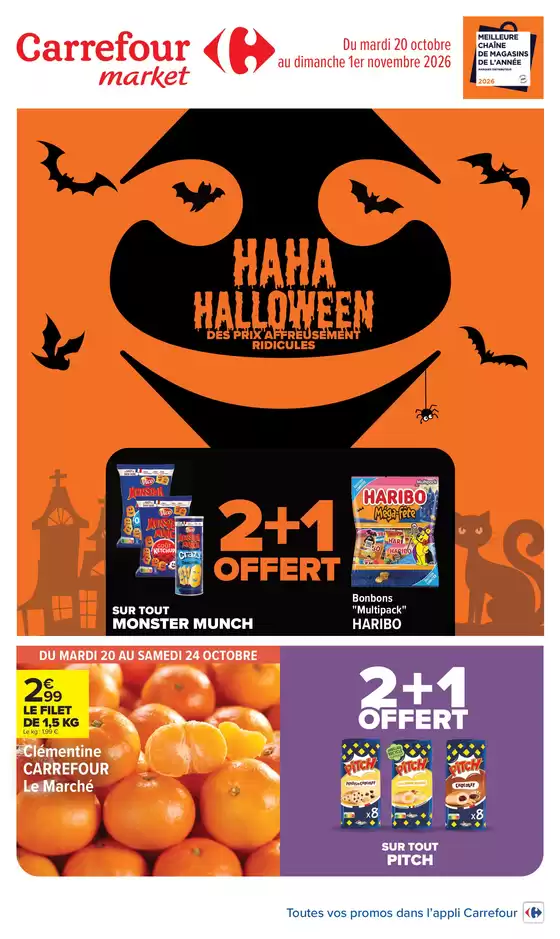 Couverture du catalogue Haha halloween des prix affreusement ridicules