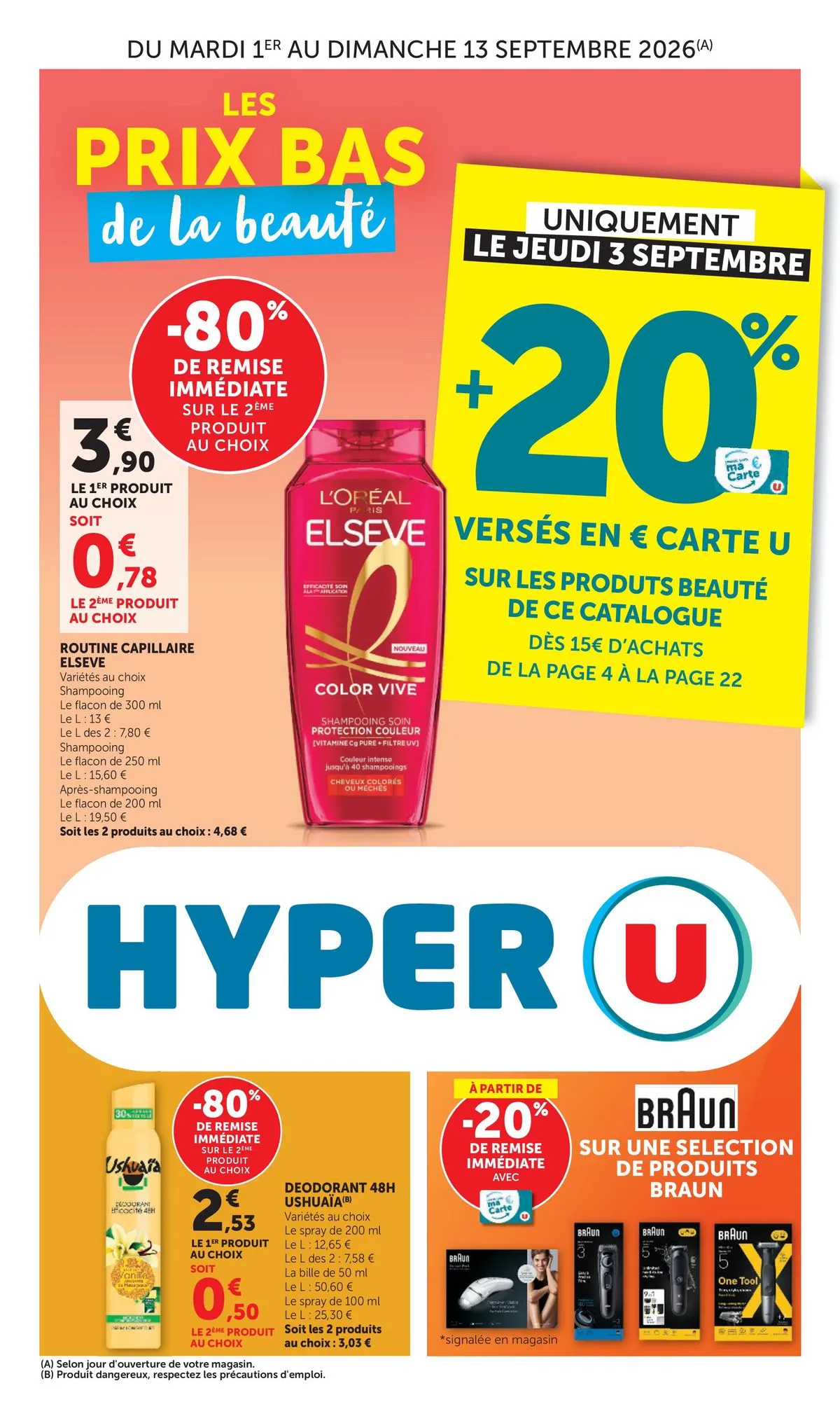 Couverture du catalogue Spécial beauté