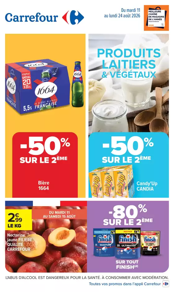Couverture du catalogue Produits laitiers végétaux