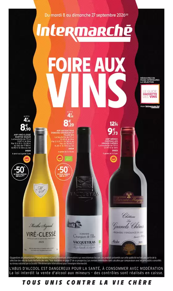 Couverture du catalogue Even foire aux vins automne